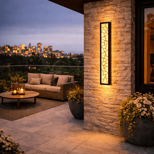 Axis Linear Outdoor Wall Light
